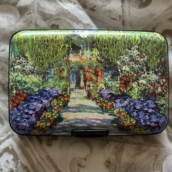 Armored Wallet – Monet Garden by Fig Design Group - Picture 2 of 6